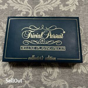 Trivial Pursuit Deluxe Collector's Edition Playing Pieces Vintage